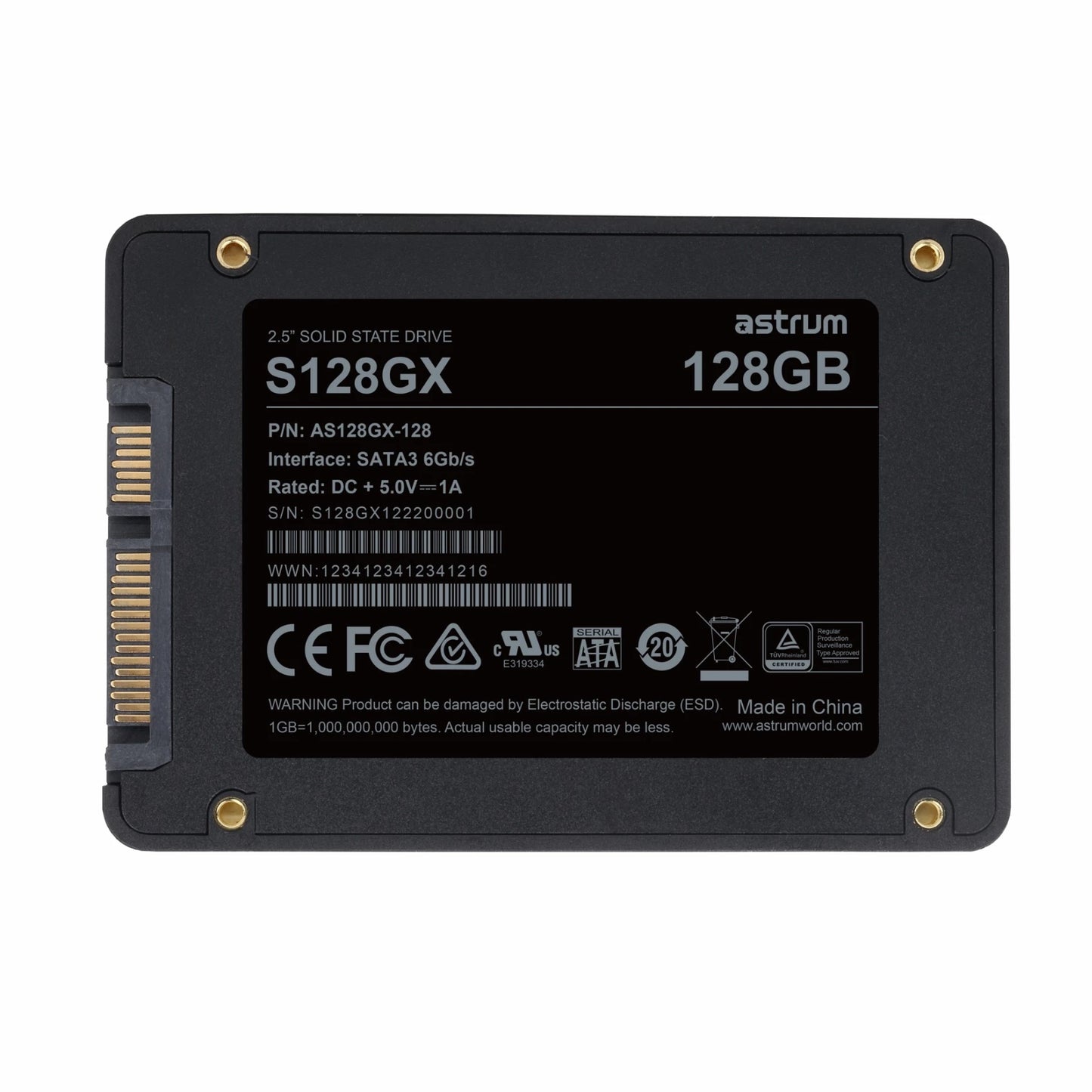 2.5" 128GB SSD