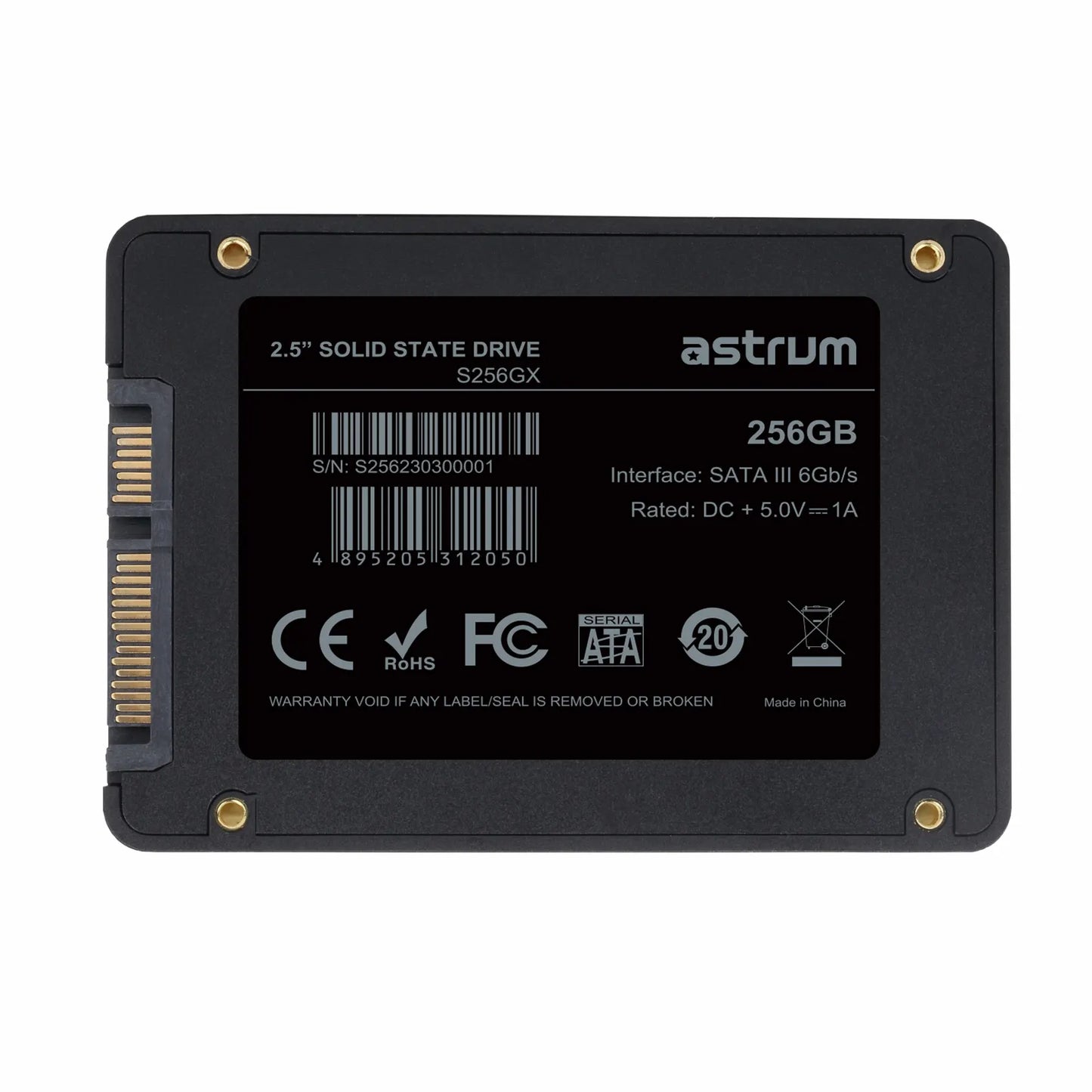 2.5" 256GB SSD