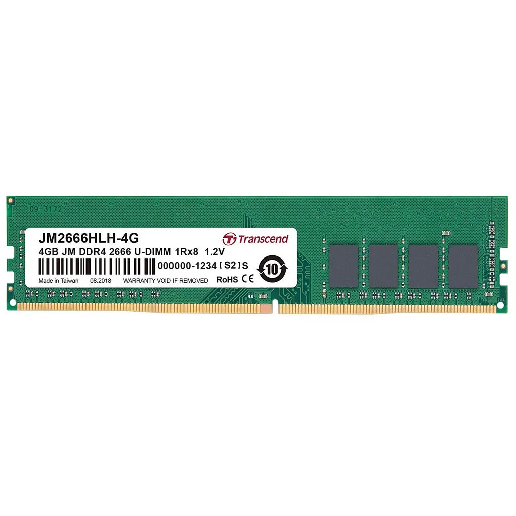 Transcend Desktop RAM 4GB 2666 MHz