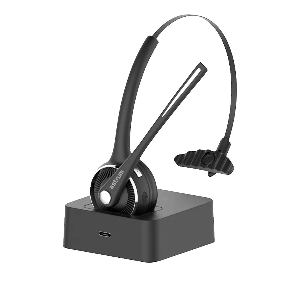 Wireless Bluetooth Headset with Dock