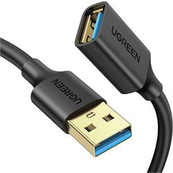 UGREEN EXTENSION CABLE - USB 3.0A FEMALE/MALE CABLE 5GBPS - 3M