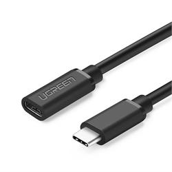 UGREEN EXTENSION CABLE - USB TYPE-C MALE TO FEMALE CABLE - 0.5M