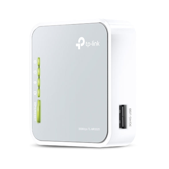 TP-LINK PORTABLE 3G/4G WIRELESS ROUTER (NO SIM SLOT, REQUIRES 3G DONGLE)