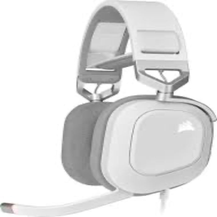 HS80 RGB USB Premium Gaming Headset; White.