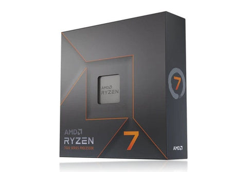 AMD RYZEN 7 7700X 8-CORE 40MB SOCKET AM5 BOXED CPU - AMD RDNA 2 GRAPHICS (NO COOLER)