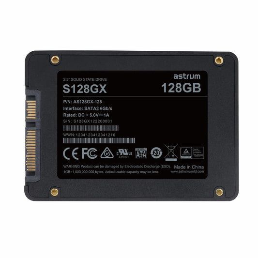 2.5" 128GB SSD