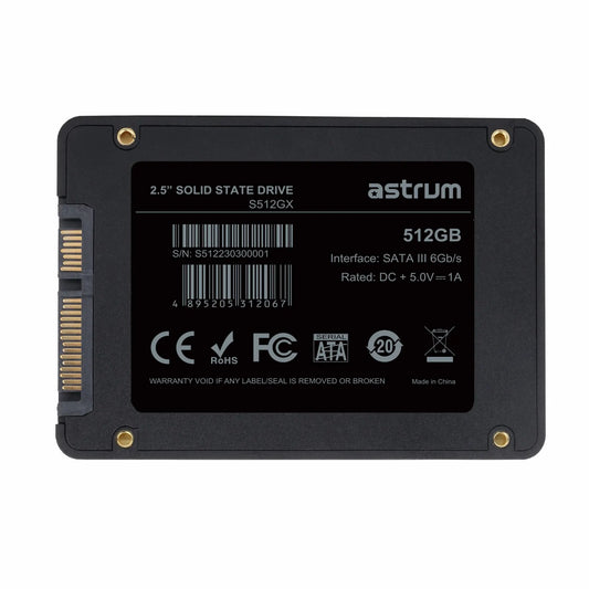 2.5" 512GB SSD