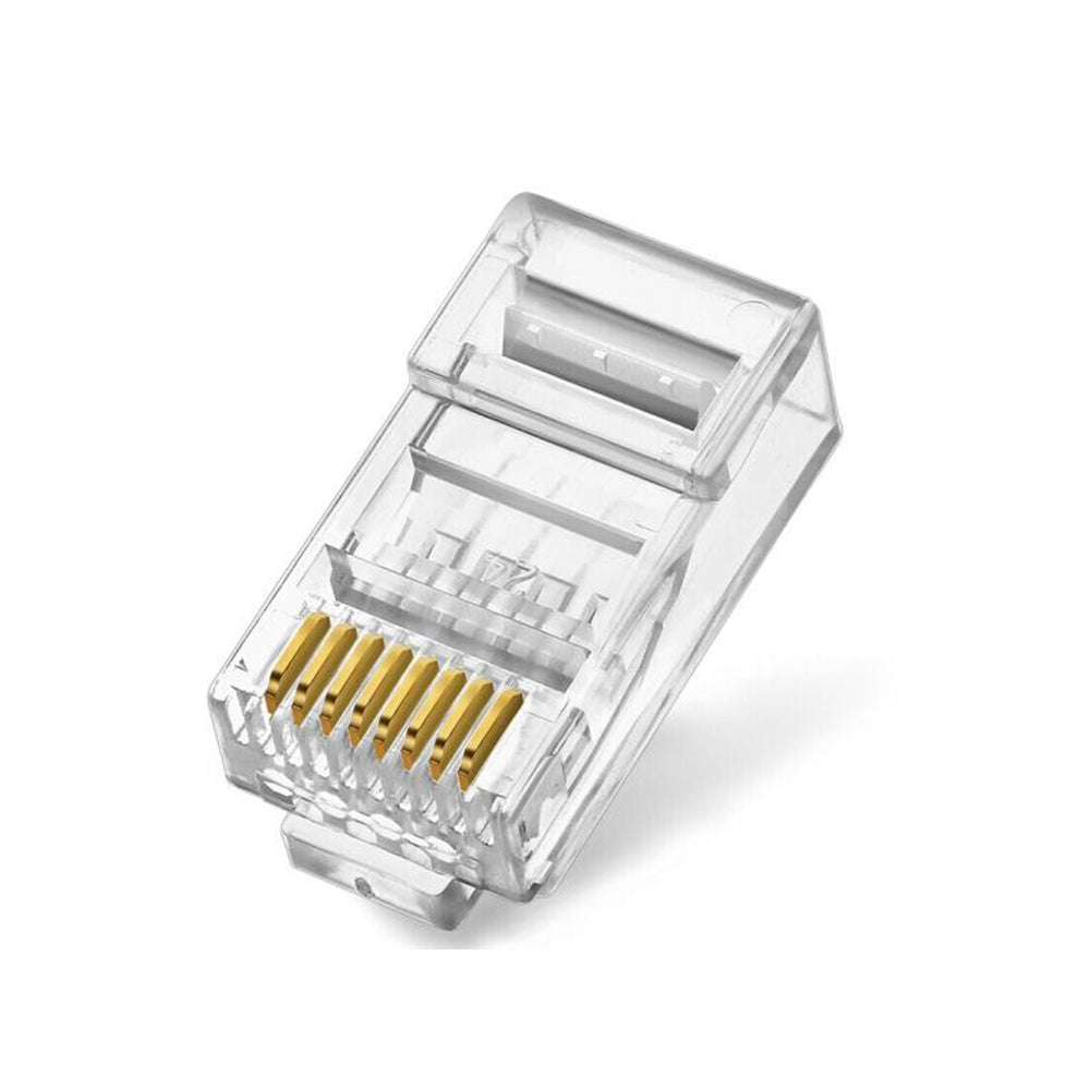 RJ45 Cat6 Crimp Connector 100pc Pack
