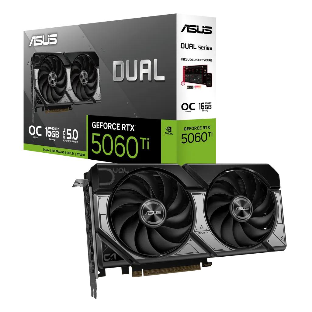 ASUS Dual GeForce RTX 5060 Ti 16GB