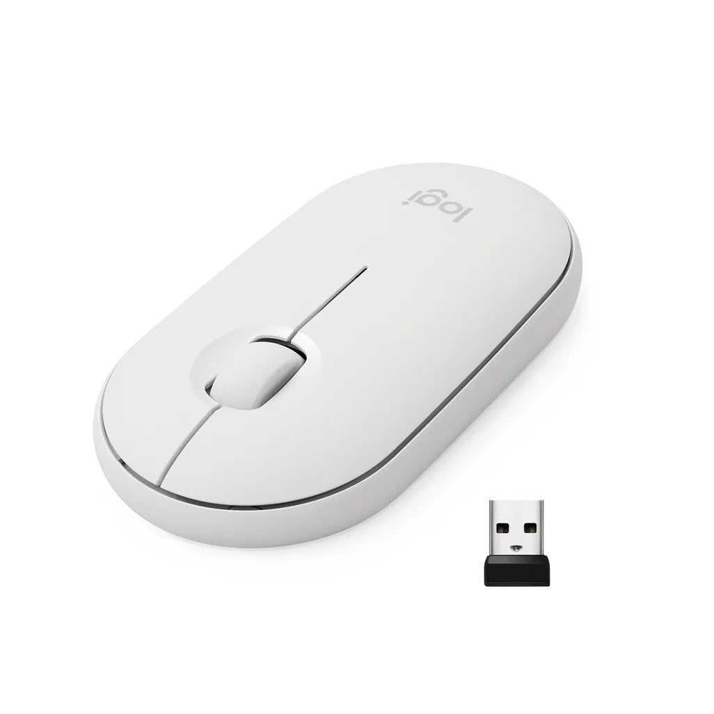 Logitech Pebble M350 Wireless + Bluetooth Mouse