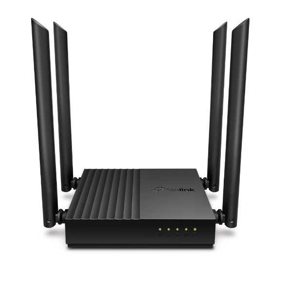 TP-LINK ARCHER C64 AC1200 WIRELESS MU-MIMO WIFI ROUTER, 4 EXTERNAL ANTENNAS