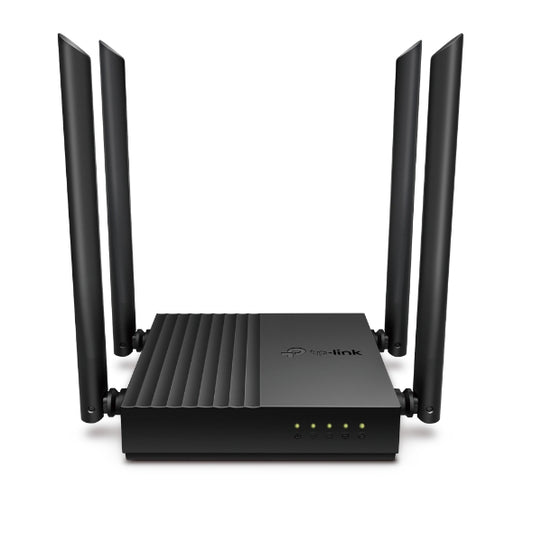 TP-LINK ARCHER C64 AC1200 WIRELESS MU-MIMO WIFI ROUTER, 4 EXTERNAL ANTENNAS