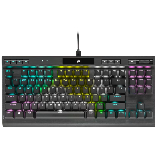 Corsair K70 RGB TKL. Keyboard form factor