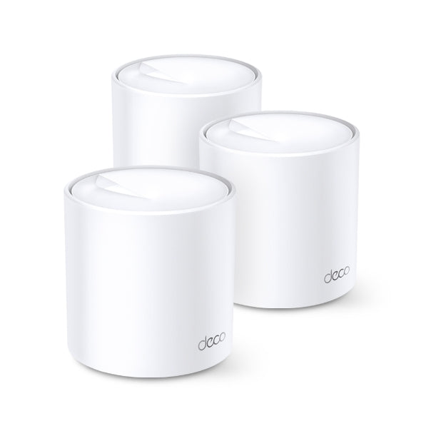 TP-LINK DECO X20 - AX1800 WHOLE HOME MESH WI-FI SYSTEM, NEW WI-FI 6 TECHNOLOGY, 3 PACK