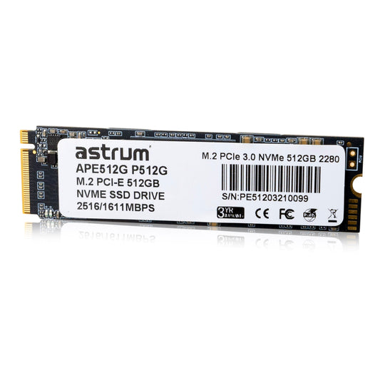 M.2 512GB PCI-E 3.0 SSD