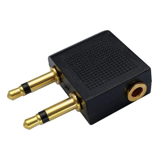 Flight headphone adapter