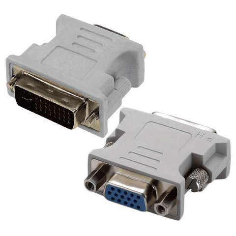 DVI-I to Vga 24+5 pin Male to Female Adapter
