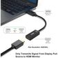 RCT display port to HDMI 4K (M to F) adapter with audio
