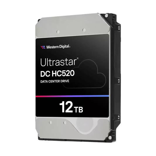 WESTERN DIGITAL HDD 12TB SATA ULTRASTAR HC520 3.5" 6GB/S 256MB